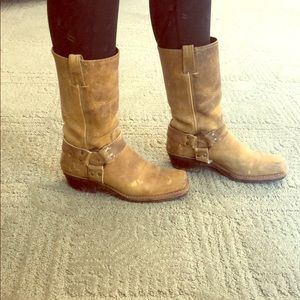 Frye 12R harness boots